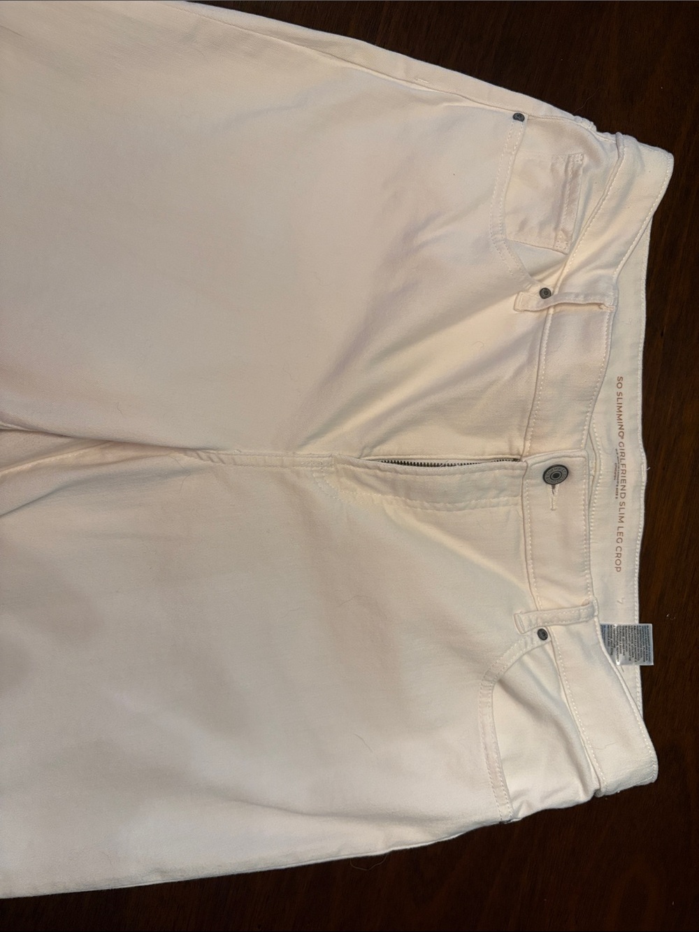 Chicos White Girlfriend Slim Leg Jeans 16 - Picture 1 of 4